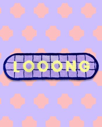 tapete looong tufting artesanal chimchim