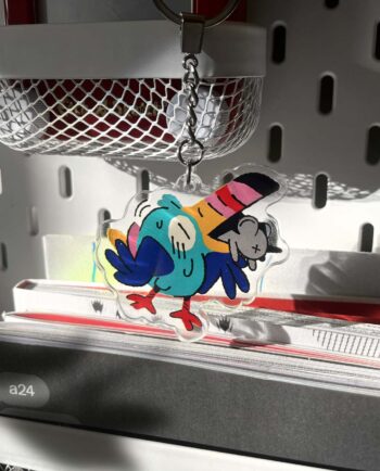 llavero tucan sam acrilico chimchim