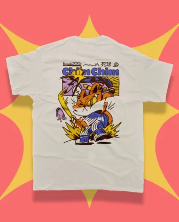 playera bambinazo chimchim oversize