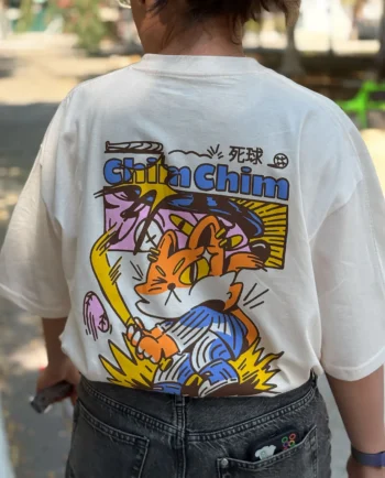 playera bambinazo chimchim oversize