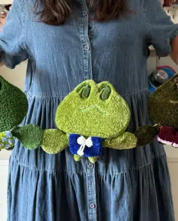 tapete ranas amigas tufting chimchim tomboi