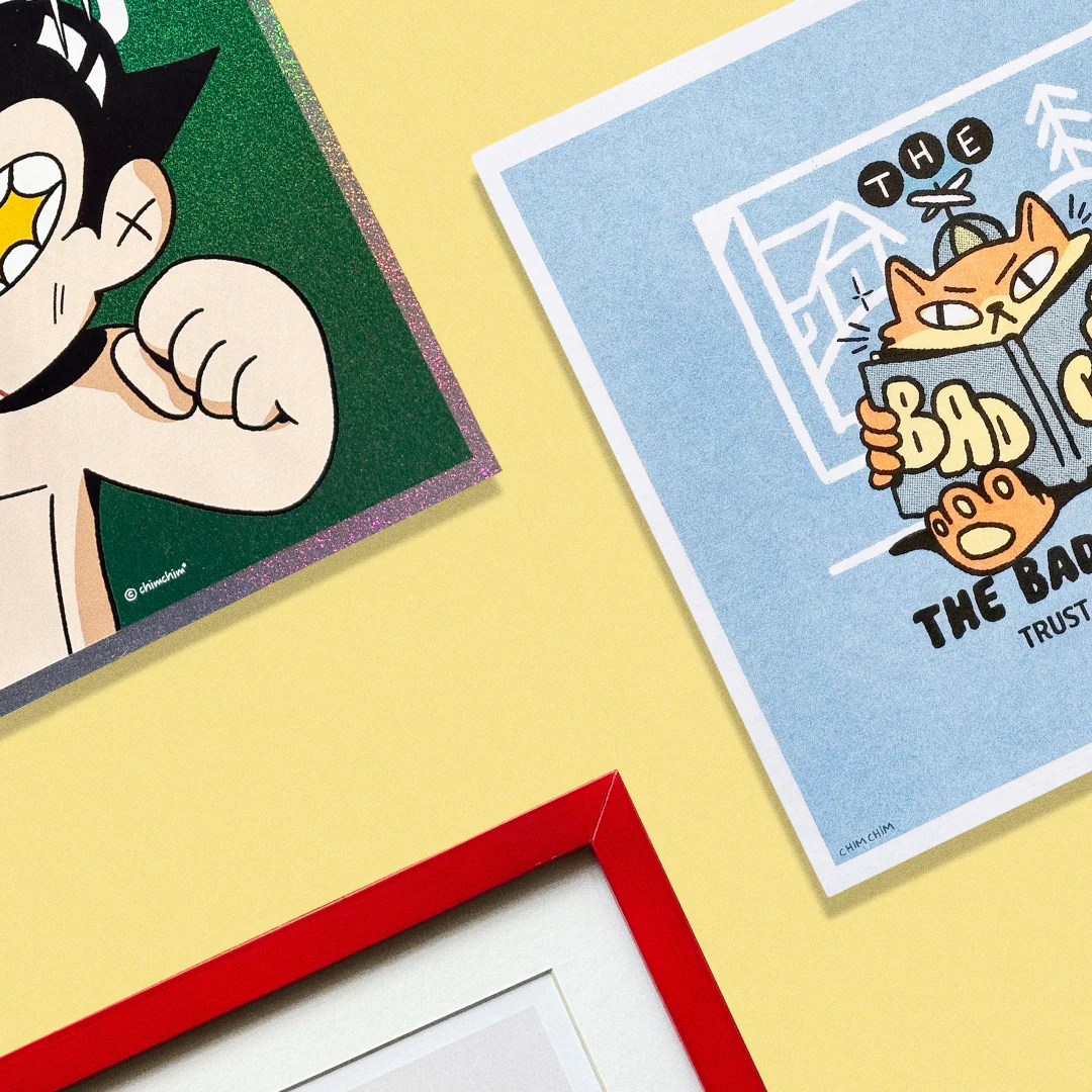 Tapetes tufting prints y accesorios ilustrados ChimChim México