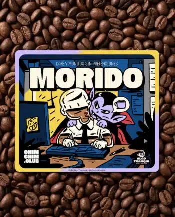 Café Morido 250g en grano, edición limitada collab ChimChim x Algo Tranqui, café especialidad Oaxaca Típica Bourbon semi lavado México